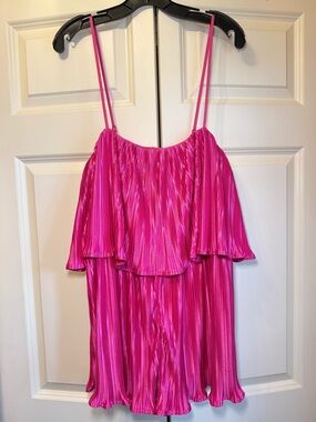 Lulu's Hot Pink Romper